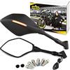 Area1 Set specchietto retrovisore Compatibile con Ducati Multistrada DS 1000, DS S 1000, S 1100 (V43)