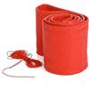 myshopx Volante - Coprivolante Coprivolante in vera pelle colore rosso perforato Ø 39 - 41 cm9,5 cm