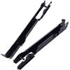 MEXWLOP Estremità staffa paraurti anteriore 2 pezzi, for Mercedes, W203 Classe C 2038801114 2038801214 Staffa di montaggio per paraurti auto