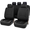 ZIROXI Auto Set Coprisedili per BMW X1 U11 2022-2023 2024 Car Seat Cover Personalizzati Protezioni Sedili Accessori,Blackstyle