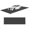 SOARS Tappeto per auto, tappetino antiscivolo impermeabile (800 x 220 cm) | Protezione contro fango, neve, olio e acqua, facile da tagliare, tessuto poliestere e LDPE, per garage, casa, ufficio, nero