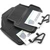 Skoda Tappetini in gomma, articolo 6V1061551/6V0061551, 4 pezzi, originali, per tutte le stagioni, neri, con scritta