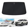 KUST Parasole per parabrezza, blocca i raggi UV, parasole pieghevole, per Honda CRV CR-V 2017, 2019, 2020, 2021, mantiene la vostra auto fresca