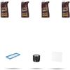HOFFCAR Kit tagliando 3 FILTRI e 4L OLIO M compatibile con Smart ForTWO II Coupe/Cabrio (451) 1.0 62kw Dal 2007