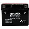 Kyoto Batteria moto Kyoto GTX4L-BS (YTX4L-BS) - Senza manutenzione - 12 V 3 Ah - Dimensioni: 114 x 71 x 86 mm compatibile con HONDA BC100 100