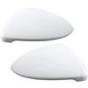 Orton 2X per - Golf 7 MK7-2014 2015 2016 17 2018 Coperchio Tappo Specchietto Retrovisore Laterale Anteriore Bianca 5G0857538E