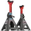 Stix JS-6T Set di 2 cavalletti di Supporto per Auto 6000kg, 2 Pezzi Altezza Regolabile