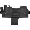MOTOS Tappetini in gomma per auto adatto per Peugeot Boxer II dal 2006 Migliorate il vostro comfort di viaggio con il tappetino antiscivolo per auto 3D.