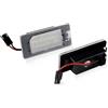 XIAOYANS LED Luce della Targa Per Fiat 500X 2014 2015 2016 2017 2018 2019 LED Numero di targa Luce Lampada Canbus Nessun Errore Ricambi Auto 2 pezzi Luci Targa
