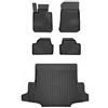 MOTOS Set di tappetini in gomma e tappetini per il bagagliaio per BMW Serie 1 E87 2004-2011 Migliorare il comfort di viaggio con tappetino antiscivolo auto 3D- tappetini per tutte le stagioni auto, pr