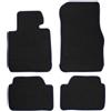 M MOTOS MOTOS Premium tappetini auto Velours per auto destinato a BMW Serie 1 F20 2011-2019 - Premium, Matt, Blu tappetino auto - Provate un nuovo comfort di guida con un set di tappetini in velluto