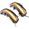 RAGPUKMUAN Indicatori Nello Retrovisore Per Toyota Per COROLLA ZELAS REIZ AURIS Scion BLADE MARK 2010-2013 Luce Di Svolta Dinamica A LED Per Auto, Specchietto Retrovisore Lampeggiante Indicatore Di Direzione