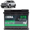 Generico Batteria 60Ah EFB per Volkswagen T-Cross 1.0 1.5 TSI benzina 2018+