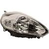 GENERICO PRASCO FT3444903 FANALE PROIETTORE ANTERIORE DESTRO (LATO PASSEGGERO) H4 CON MOTORE ELETTRICO SPECIFICO PER GRANDE PUNTO DAL 2012 AL 2017. PARABOLA CROMATA. ANCHE PER MODELLO PUNTO EVO 2009-2012.