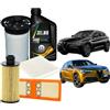 Somer Car KIT TAGLIANDO FILTRI UFI +4LT OLIO SELENIA 0W20 COMPATIBILE CON ALFA ROMEO GIULIA STELVIO 2.2 D