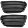 Generico Fiat Punto 188 Dal 2003> Kit Griglie Mascherine Tappi Fendinebbia Dx e Sx