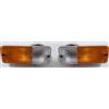 Yuchen Set 2 FANALE FANALINO Freccia Anteriore per Suzuki SJ410 SJ413 Inferiore PARAURT