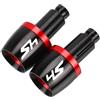 HJTEDHE Manubrio Stabilizzatori Bilancieri Moto Moto per SH300i SH125 SH125i Sh 350 300 125 350i Manopole Bar Ends cap Contrappeso Spine Scivolo Tappi Manubrio Bici(7)