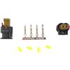 HZ-DESIGN Spina di Connessione Set per Fari Fendinebbia 07P973702 Compatibile Con Golf 7 Gti