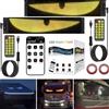 Kosinso Occhi LED per camion e auto, Devil Eyes, grande display flessibile programmabile, per auto, fai da te, LED dinamici, luce per occhi colorata (2pcs 120 x 595mm)