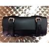 GZM Barilotto Borsa Borsello per Forcella Manubrio Porta Attrezzi Pelle Medio Roll Up Moto Harley e Custom Medio. Misure 25 x 12 cm.