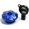 LIJUNSHANI Moto Antifurto Tappo Olio Motore Tappo Olio Copertura Per YAMA&HA MT-10 MT10 SP MT-01 MT01 2016-2024(Blue)