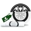 Plastisak S.r.l. PLASTISAK - Bobina 4 Sacchi per Pneumatici Auto per Gommisti e Officine - Copri Gomme Auto Contro Polvere, Sporco e umidità - Custodie Pneumatici per Cambio Stagionale