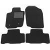 ASC Tappetini Auto Compatibili con Toyota RAV 4 III 2006-2012, Moquette, Bordo Antiscivolo, Battitacco in Gomma