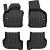 IMJ-Global Tappetini Auto Gomma ProLine 3D su Misura Compatibili con Skoda Octavia II 2004-2013, Set Completo di Tappeti Auto TPE per Migliorare Look e Sportività, Tappetino Premium in TPE Durevole
