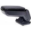 rati ARMSTER S Bracciolo Compatibile con KIA Venga 2010- [Tessuto, Nero]