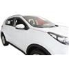 J&J AUTOMOTIVE HEKO Deflettori per Kia Sportage QL, QLE 2016-2021, 4 pezzi | 4 deflettori HEKO per Kia Sportage QL, QLE, PMMA 3 mm, fumé, canale del finestrino.