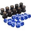 BOSDF Viti Ergal Moto Per B-MW G310GS 2017 2018 2019 2020 2021 2022 G310 GS 10PCS M5 Moto Parabrezza Parabrezza Carena Bullone kit di viti Bene Noci(Blue)