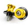 ZNCOJL Nottolini Cavalletto Per TRIUMPH Street Triple 765 R RX RS Viti M8 Per Supporti Forcellone E Cavalletto Bobbins Forcellone Moto(Oro)