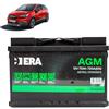 Generico Batteria 70Ah A.G.M. per Opel Crossland X 1.2 benzina 1.5 1.6 TurboD gasolio 2017+