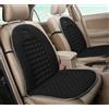 Rebeca Shop Coppia di Schienali per auto Schienale massaggiante con 92 sfere, Colore Unico: Nero, Grigio, Blu - Poliestere 100% (Nero)
