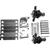 Truh.pl Distanziali del giunto sferico superiore da 20 mm, per Mitsubishi Pajero II, Pajero Sport I, L200 con sospensione Lift + giunti sferici + piastrine di regolazione