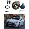 D'ANGELO 1988 Kit Ruotino di Scorta 16 compatibile con Toyota Corolla con Cric, Chiave, Guanti e Sacca