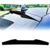 IDENUONA Spoiler labbro bagagliaio posteriore per Alfa Romeo Giulia 2015-2024 2016 nero