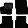 QUEMAR Tappetini Auto compatibili con Ford Kuga II 2013-2019 / Kit Tappeti in Moquette e Gomma su Misura (Set 2 Anteriori + 2 Posteriori) / Ricami e Colori Personalizzati (0 Ricami, Bordo Nero)