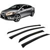 CarJoy Deflettori d'aria per finestrino laterale, compatibile con Ford Focus III Mk3 2010-2014, parapioggia, deflettori esterni, 4 pezzi