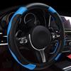 MJHVGTFRF Coprivolante Auto per Fiat Panda II (169) Hatchback 2003-2005 2006 2007 2008 2009 2010 2011 2012, Traspirante Pelle Microfibra Antiscivolo Coprivolante Accessori Auto,Blue