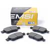 BREMSI BP2009 Kit Pastiglie Freno Anteriori Compatibili Per 6 1981/07-1986/12 105062203901 21035 Sistema frenante ATE