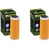 SBC 2 filtri olio compatibili con HUSQVARNA FC 250 4T 2014-2021