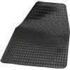 Generico Tappetino per Auto Universale in Gomma, Tappetino Lato Guida 64x44 cm, Nero, Antiscivolo, Contro lo Sporco, Protegge da Acqua Sabbia Polvere, per Abitacolo Salva Tappeto
