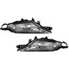 EASYSHOP24H Set 2 Faro Fanale Proiettore Anteriore Sinistro e Destro Per Lancia Y Ypsilon H7 H3 da 1996 a 2000 Con Predisposizione Regolazione Elettrica Gruppo Ottico Luce Fanalino Freccia Bianco