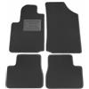 ASC Tappetini Auto Compatibili con Citroën C3 I Serie 2003-2009, Moquette, Bordo Antiscivolo, Battitacco in Gomma