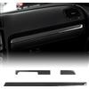 KUNGKIC Fibra di carbonio Consolle Centrale Rivestimento Dashboard Adesivi Decorativi Auto Accessori Interni Compatibile con Volkswagen Scirocco 2009 2010 2011 2012 2013 2014 Dashboard Trim