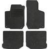 TEXER Tappetini in tessuto adatti per Volkswagen New Beetle 1997-2010 antracite