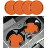 QIANGFAFA 4 Pezzi Sottobicchieri da Auto per Lexus LBX 2023-, Car Coaster Portabicchieri Inserto Sottobicchieri Antiscivolo Regali per Decorazioni Auto,C