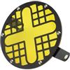 ZJYZYQ Motocicletta Copertura Fari Griglia Protezione Faro Anteriore Retrò 7 Per Motocicletta Per Triumph Per Bonneville Per T100 Per T120 Per Thunderbird(Yellow)